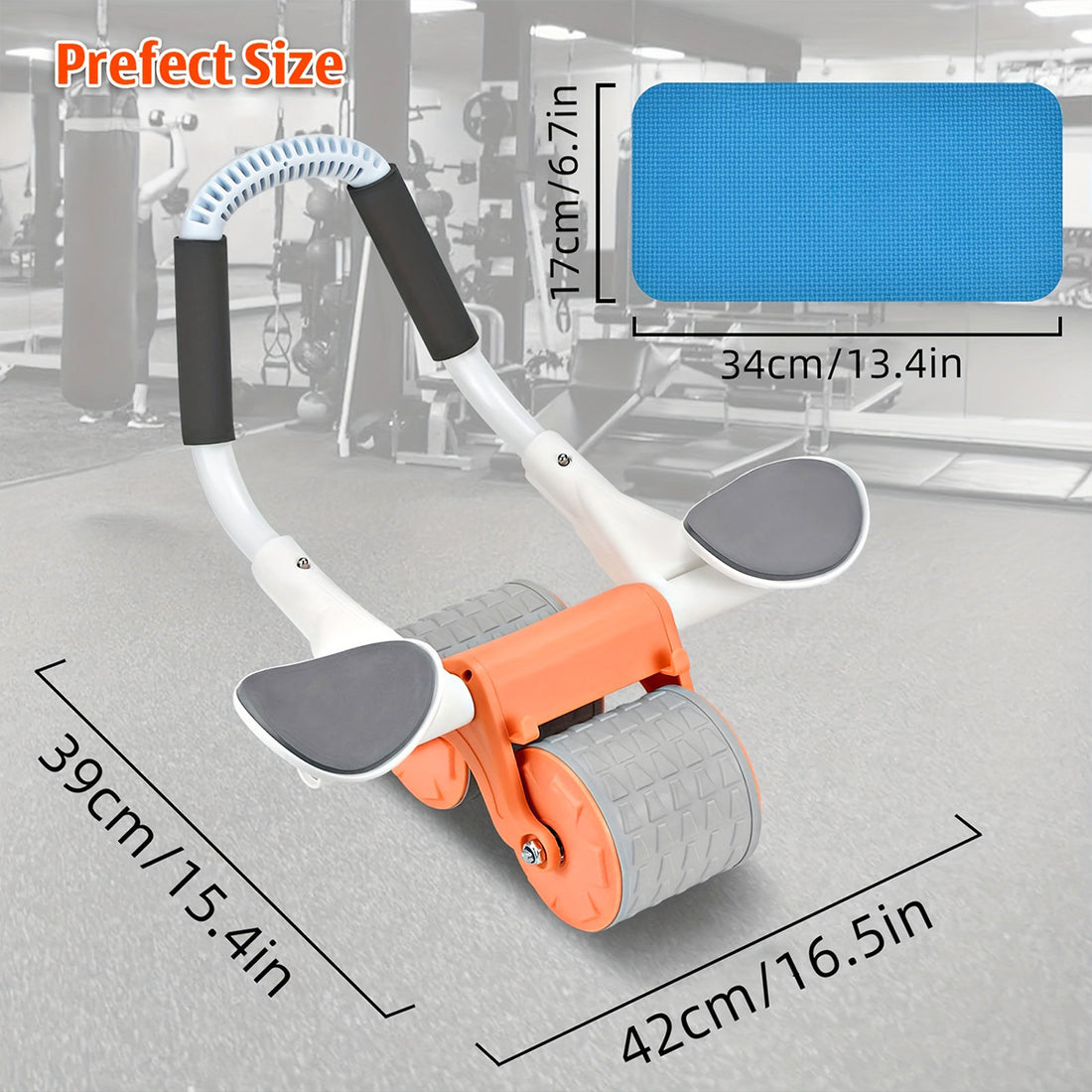 Elbow Support Automatic Rebound Abdominal Wheel Ab Roller